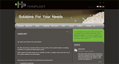 Desktop Screenshot of hanplast.eu